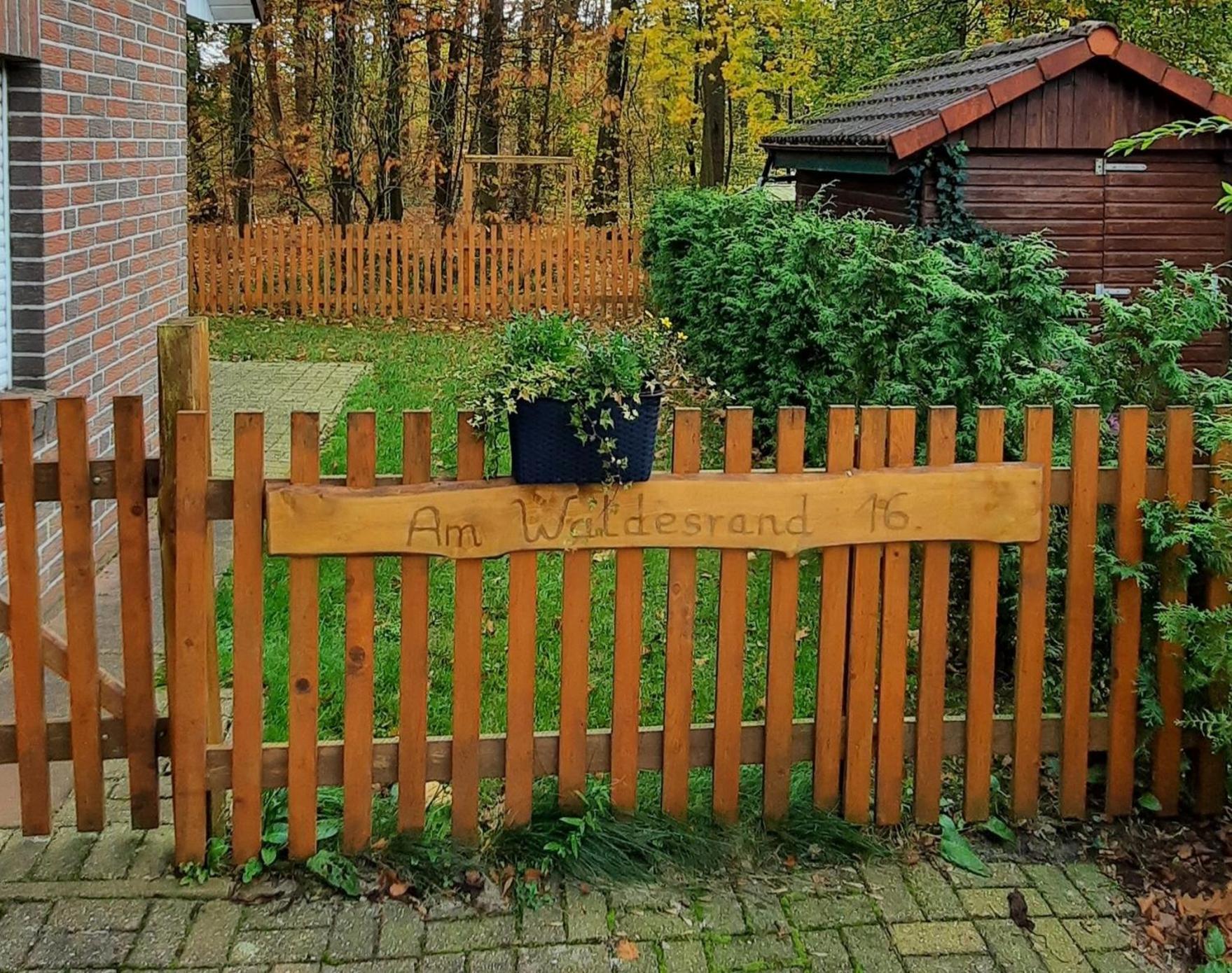 Villa Am Waldesrand RE16 Sögel Exterior foto